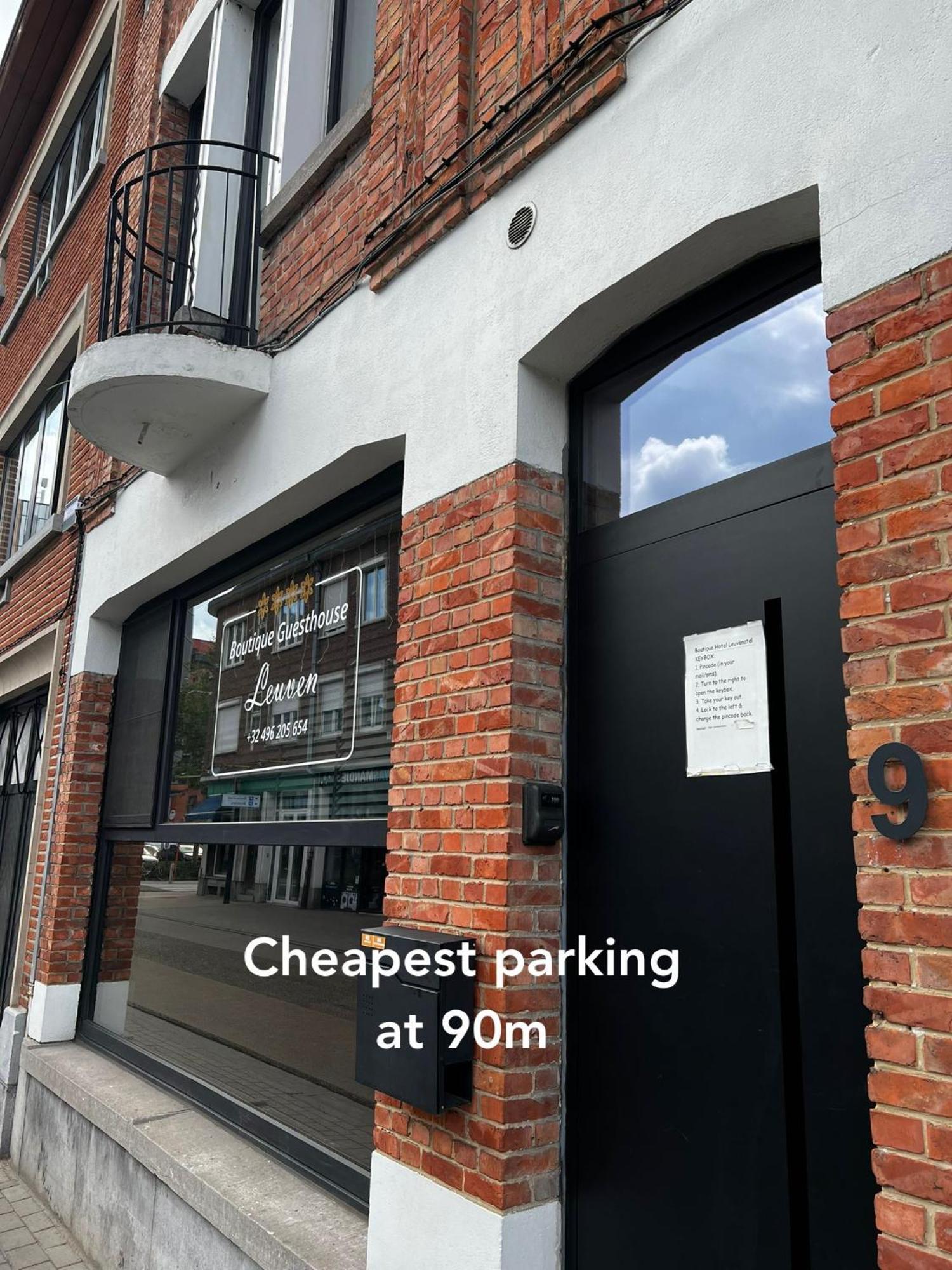 Cosy Boutique Hotel Leuven - Self Check In Exterior foto